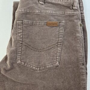 Carhartt Women's Light Brown Boot Cut Stretch Corduroy Pants Size 6